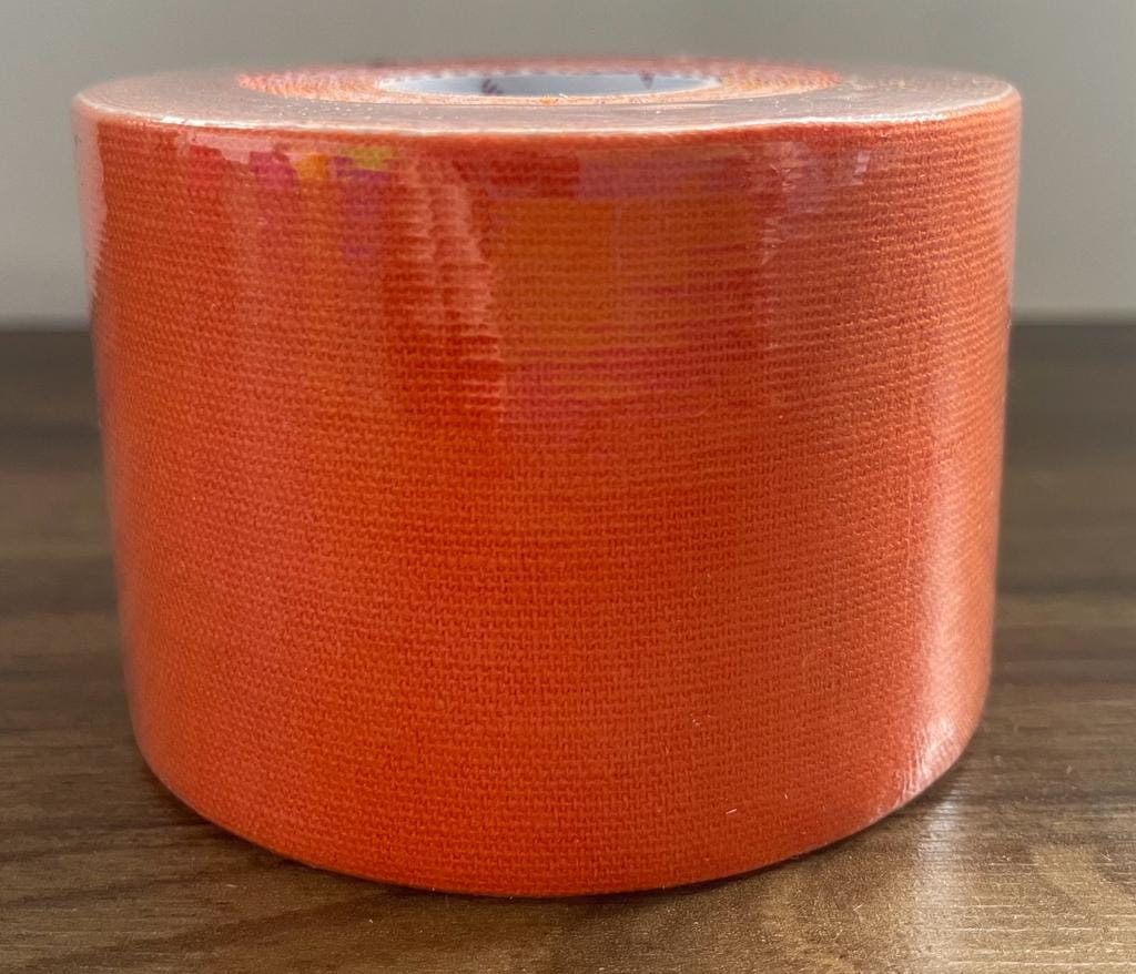Bandagem funcional de algodão laranja
