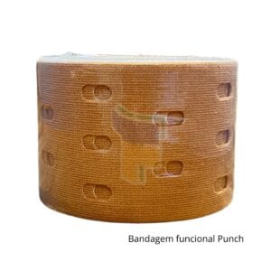 Bandagem funcional de punch bege