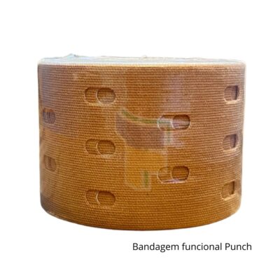 Bandagem funcional de punch bege