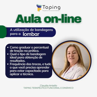 Aula online Bandagens para lombar