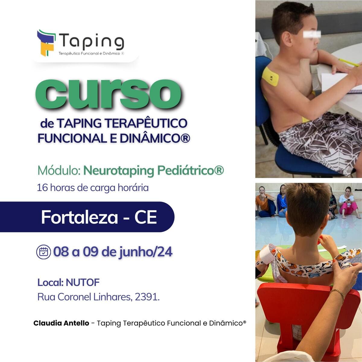 Módulo Neurotaping Pediátrico