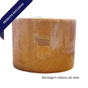 Bandagem funcional de seda fio natural