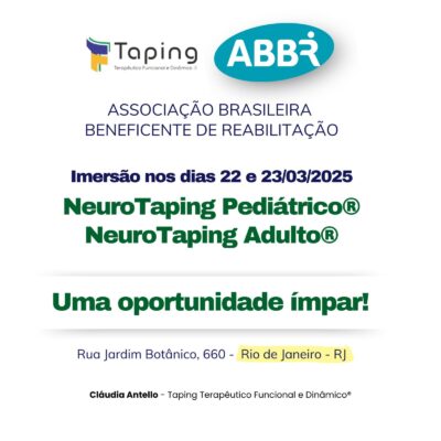 Imersão Taping Terapêutico Funcional e Dinâmico 2025