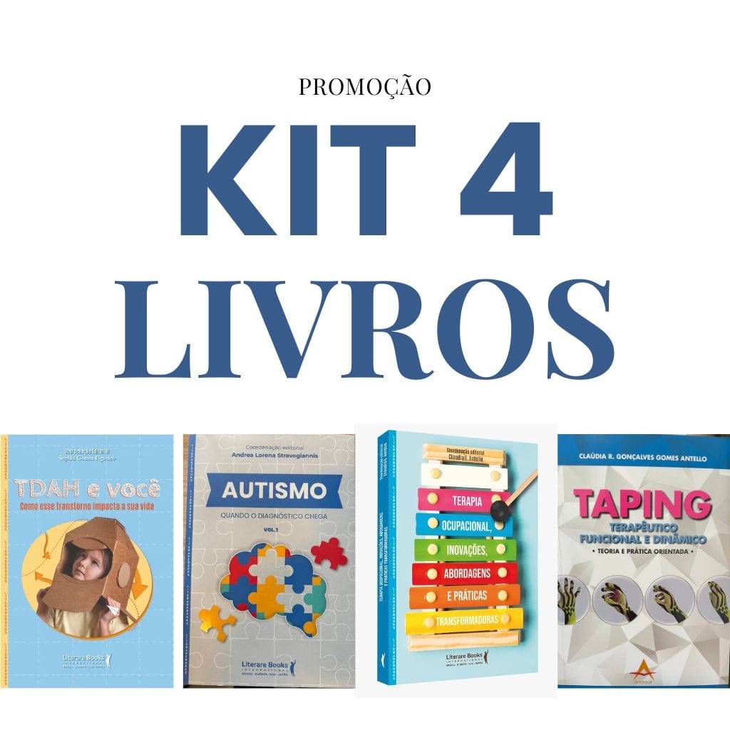 Kit com 4 livros
