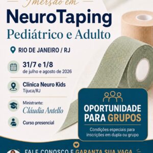 Imersão em NeuroTaping Pediátrico e Adulto - RJ - 2026